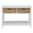 thumbnail image 3 of Bowery Hill Table Console en Blanc, 3 of 6