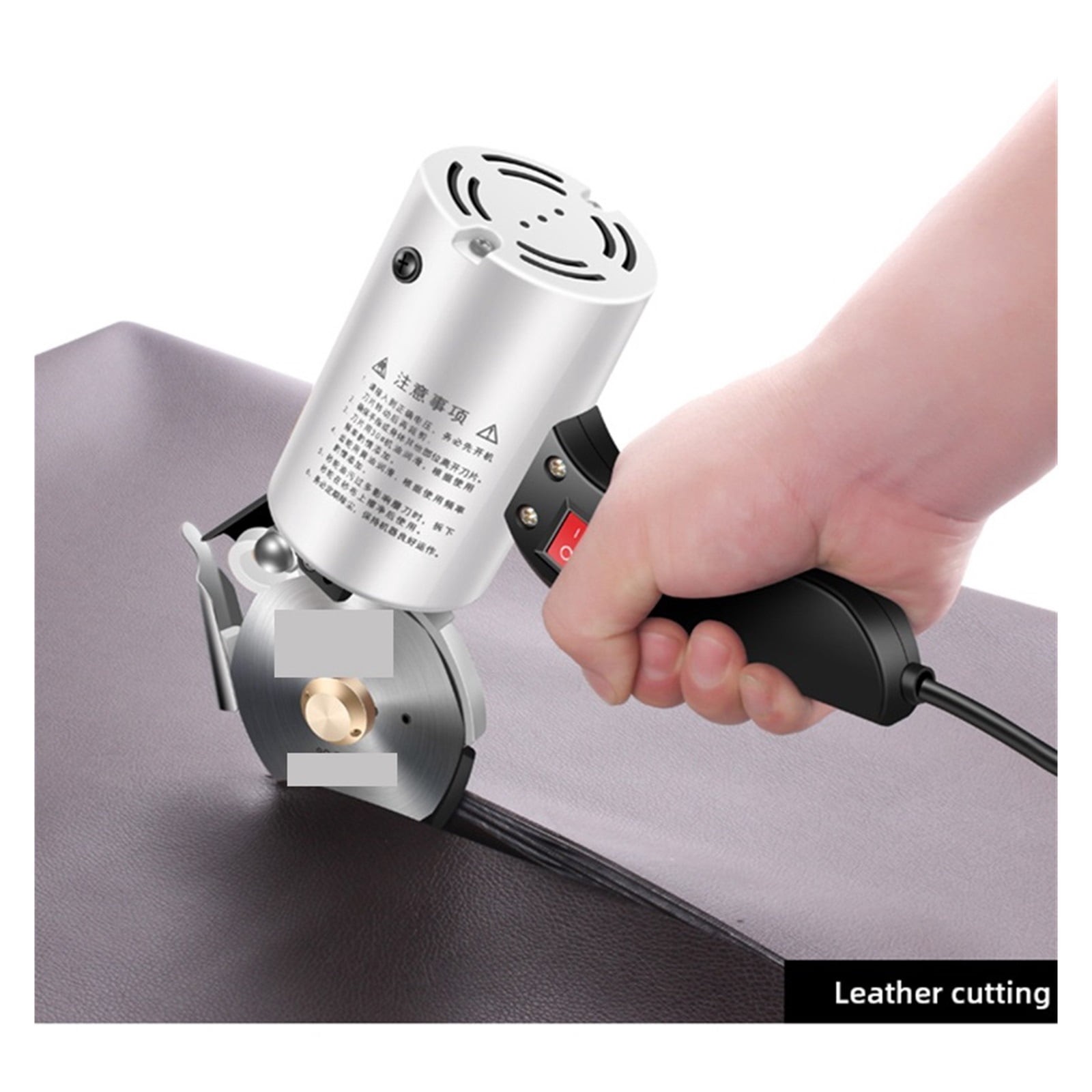 Clothing Electric Scissors Cloth Cutter Fabric Cutting Machine Fabric Round Knife Cutting Machine Electric Hand Push Scissors ,Sharp & Durable