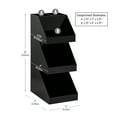 thumbnail image 4 of Mind Reader Coffee Tea Utensil and Condiment Station, Countertop Organizer, Coffee Bar, Black, 4 of 9