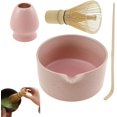 thumbnail image 4 of Complete Japanese Matcha Preparation Kit with 600ml Ceramic Bowl, Bamboo Whisk, Whisk Holder & Tea Spoon - Traditional Handcrafted Set for Authentic Tea Ceremony Experience, Perfect for Beginners &, 4 of 6