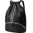 thumbnail image 1 of Mochila con cordón Hoedia Sports para natación, gimnasio, impermeable, 1 of 9