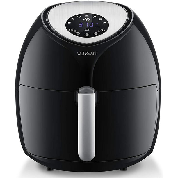 Ultrean 6 Quart Air Fryer, Large Family Size Electric Hot Air Fryers XL