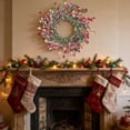 thumbnail image 4 of Front Door Wreath 24 Inch Spring/Summer Wreaths For Front Door, Front Door Wreaths For All Seasons For Indoor Outdoor Home Office Wall Window Wedding Farmhouse Decor Home Decor, 4 of 6