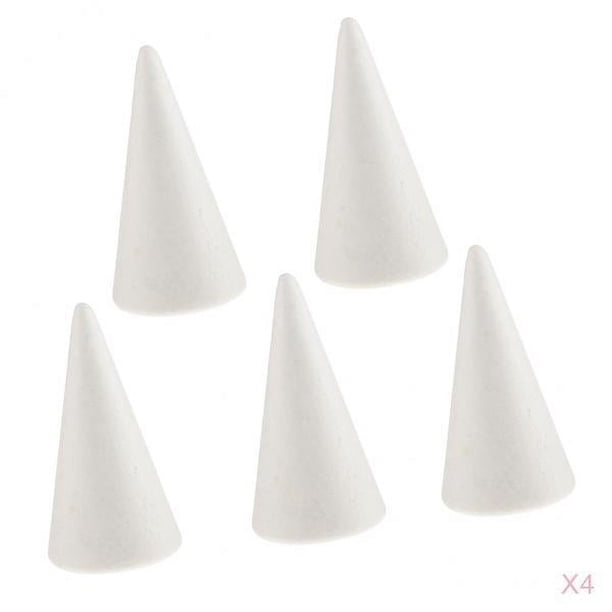 20-Pack Poliestireno Espuma de Espuma de Poliestireno Formas en para Modelar Manualidades Bricolaje, Navidad, Hogar, Bodas Decorac