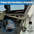 thumbnail image 4 of Universal Fit Car Door Step Foldable Roof Rack Door Step Up on Door Latch Supports Both Feet Easy Access to Rooftop for Most Car SUV Truck Max Load lbs (), 4 of 7