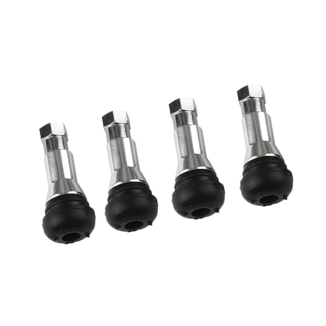 4pcs Válvulas de Llantas Tubeless 46mm para Ruedas de Caída Vehículos Sunnimix TR48E Válvula de neumático de latón de vástago