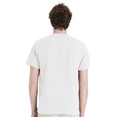 thumbnail image 3 of Hanes High Visibility T-Shirt for Men, Hi Vis Safety Crewneck Shirt, 2 Pack White and Safety Green Tee, Size 2XL, 3 of 5
