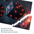 thumbnail image 3 of Disketp Cosmic Red Sparkle Dice Custom Puzzle Personalized Puzzles 1000 Pieces, Customized Picture Puzzle for Adult and Teens((29.5×19.7in, Vertical), 3 of 9
