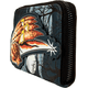 thumbnail image 2 of Loungefly Halloween Michael Myers Jack-O'-Lantern Glow Zip Around Wallet, 2 of 4