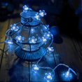 thumbnail image 3 of 100 LED Light Up Flowers String Lights for Bedroom Romantic Decor, Plug in Fairy Cherry Blossom Tree Wall Hanging Indoor DIY Decorations for Christmas Easter Valentines Day Proposal Birthday, 3 of 18