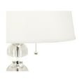 thumbnail image 5 of Vienna Full Spectrum Modern Table Lamp 26 1/2" High with USB Dimmer Stacked Crystal Spheres White Drum Shade for Bedroom Living Room Desk Bedside, 5 of 9