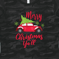 thumbnail image 4 of Inktastic Merry Christmas Ya'll with Red Car and Tree Women's T-Shirt, 4 of 5