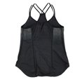 thumbnail image 2 of SOLFIRE Womens Double Up Tank Top, Black, Large, 2 of 2