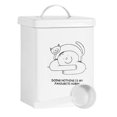 thumbnail image 2 of Contenedor de almacenamiento de alimentos para perros y gatos, lindos contenedores de almacenamiento de alimentos para mascotas con tapas herméticas, M Yinane botes de cocina, 2 of 8