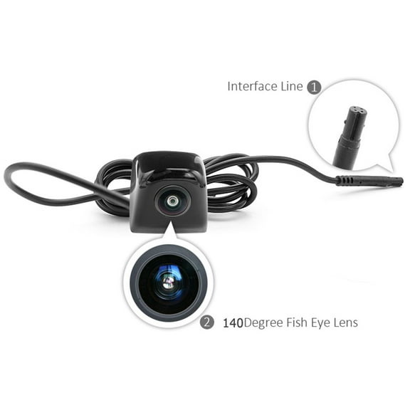 Latrodar Backup Camera For Car Rear View Camera HD 960x720 Super Night Eco-Friendly Material gree Wide View Angle Black 5.2x3.2 Inch Home Stuff