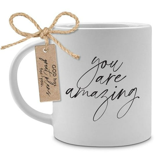 LCP 18477 Mug White You Are Amazing 18oz Eph. 3:19
