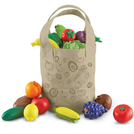 Learning Resources New Sprouts Fresh Picked Fruit and Veggie Tote