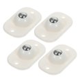 thumbnail image 4 of 4 miniruedas adhesivas para electrodomésticos, ruedas giratorias de acero inoxidable, universales, con polea adhesiva giratoria, deslizadores para electrodomésticos de cocina, 4 of 7