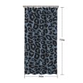 thumbnail image 5 of Black Leopard Pattern Shower Curtain 36"x72" ,Bathroom Decorative Shower Curtains Set with 12 Hooks,Modern Waterproof Washable Shower Curtain, 5 of 6