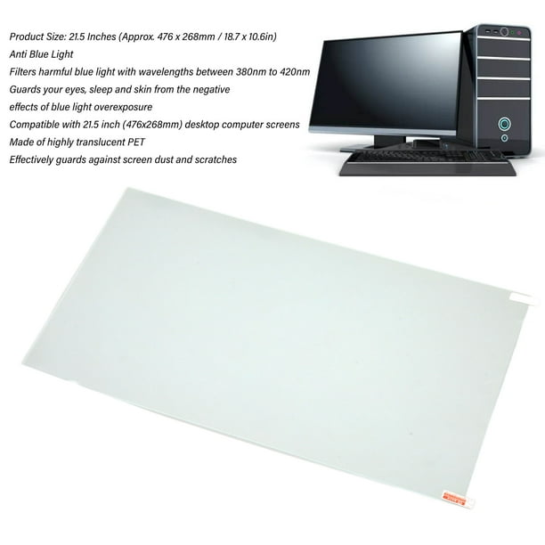 Film d Ecran d Ordinateur Protection des Yeux Bloquant la Lumiere Bleue Protecteur de Moniteur pour Animaux de Compagnie Installation Facile pour le Bureau Walmart