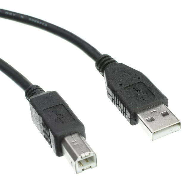 10 Pied Imprimante USB Cable, USB Type B Plomb, USB 2.0 un Mâle à