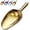 Gold, variant on Rainbow Ice Scoop, Fashion Ice Cream Scoop, Premium Stainless Steel Cookie Scoop, Dog Food Scoop, Sturdy Flour Scoop, Utility Candy Scoop, Dishwasher Safe (6oz/9 Inch)