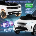 thumbnail image 5 of Infans 12V Kids Ride On Car Licensed Land Rover Electric Vehicle w/ Remote Control, 5 of 7