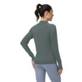 thumbnail image 4 of TRYSIL Women's Athletic Jackets Sun Protection Lightweight Full-Zip Long Sleeve Outdoor Running UPF 50+ Sun Workout Shirts,Size(XS-4XL), 4 of 8