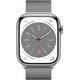 thumbnail image 2 of Apple Watch Series 8 GPS Cellular reacondicionado de 45 mm, plateado, 2 of 3