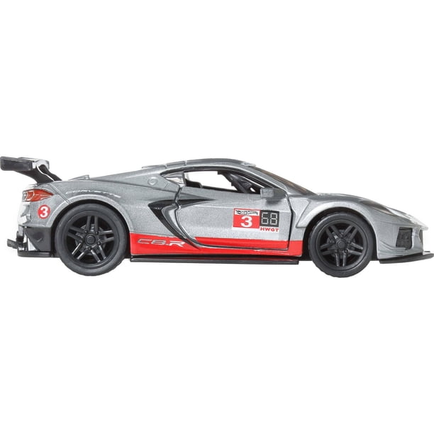Hot Wheels Pull-Back Speeders Toy Car in 1:43 Scale - Styles May