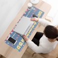 thumbnail image 3 of Long Mouse Pads for Desk,Pioneer Flower Floral Print Pattern Desk Mats on Top Of Desks, Desk Mouse Pad Extra Large with 3mm Non-Slip Base and Stitched Edge for Gaming,Office,Work,Home 31.5"x11.8", 3 of 6