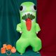 thumbnail image 3 of Disfraz de mascota Grimace para niños, adultos, niños, niñas, hombres, mujeres, muecas, cumpleaños, Gameboy, Halloween, Cosplay, traje inflable, 3 of 5