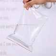 thumbnail image 4 of Plastic Bags Big Clear Resealable Lock Transparent Fresh-keeping Dustproof Reclosable Home kitchen/100 PCS, 4 of 9