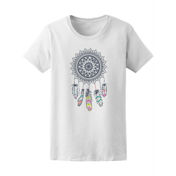 Sun Mandala Dreamcatcher Women T-Shirt - Image by Shutterstock, Female XX-Large