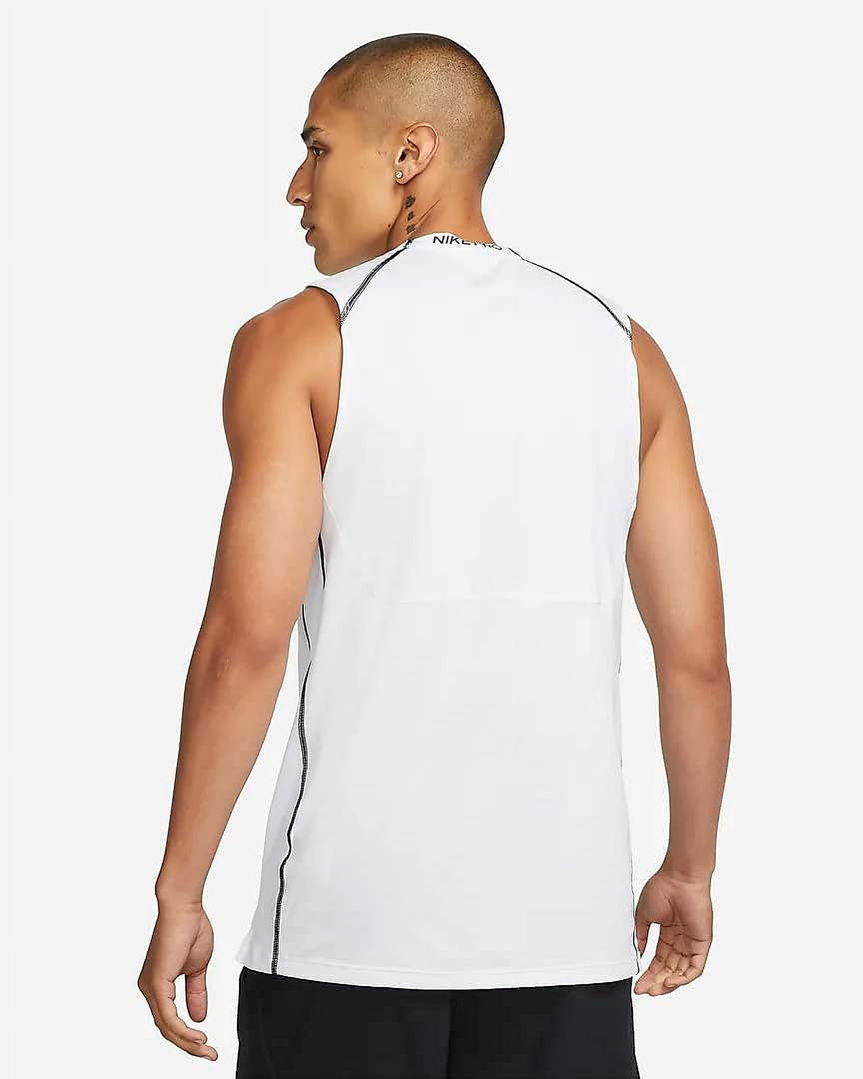 nike men's pro fitted sleeveless top