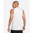 thumbnail image 2 of Nike Pro Dri-FIT Men's Slim Fit Sleeveless Top Size 3XL White, 2 of 4