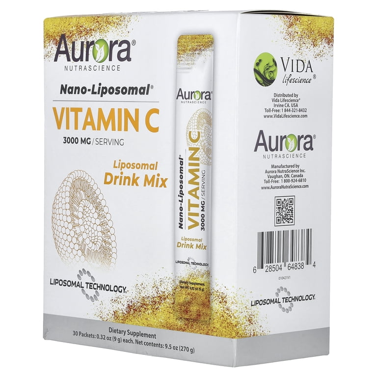 lipo c nutracology micro lipo c vitacost 500mg VITAMIN 500 MG Aurora Nutrascience Nano-Liposomal Vitamin C,