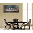 thumbnail image 6 of HFDF the Last Supper Canvas Wall Art Decor Famous Painting Print Long Pictures Poster Canvas Art for Living Room Bedroom Office Dinning Room 10x8inch Framed, 6 of 6