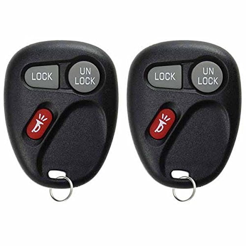 2 Pack Keylessoption Keyless Entry Remote Control Car Key Fob Replacement 15732803 For Oldsmobile Gmc Chevy Walmart Com Walmart Com