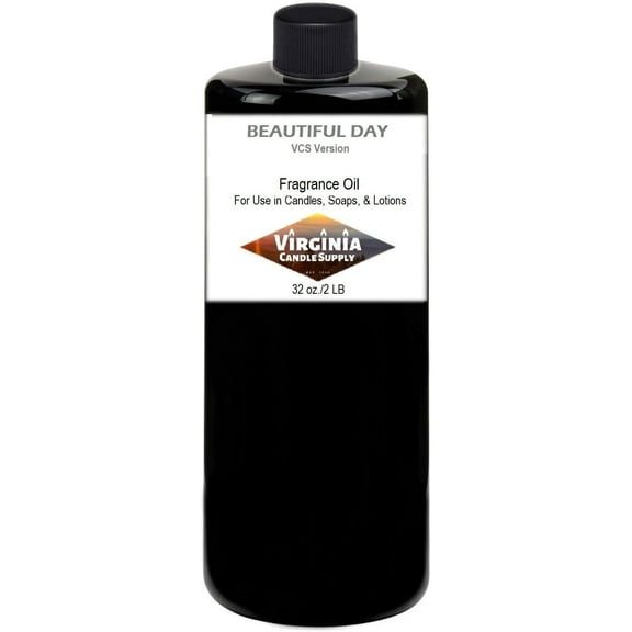 Beautiful Day Type Fragrance Oil 2 LB Bottle for Candle Making, Soap Making, Tart Making, Room Sprays, Lotions, Car Fresheners, Slime, Bath Bombs, Warmers