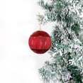 thumbnail image 6 of Twfbrm 3 Pcs Christmas Ball Pendant Hanging Ball Christmas Party Scene Decoration Christmas Tree Decorations 85mm Red Hanging Ball Hanging Decorations, 6 of 7