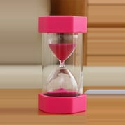 Desktop Sand Clock Timer 10/15/20/30/60 Minutes Childs Striking Hourglass Timer