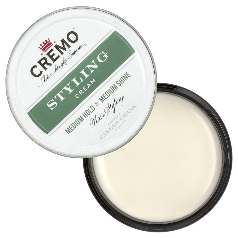 Cremo Styling Cream, Medium Hold & Medium Shine, 4 oz (113 g
