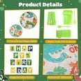 thumbnail image 3 of 180PCS Dinosaur Birthday Party Supplies, Dinosaur Themed Birthday Party Decor for Boys Girls, Including Plates, Cups, Napkins, Tableware, Tablecloth, Banners, Balloons Serves 20, 3 of 6