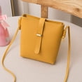thumbnail image 1 of Women Simple Fashion Bucket Bag Strap Messenger Shoulder Bag Mobile Phone Bag, 1 of 2