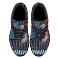 thumbnail image 2 of Native American flag Shoes Sneakers for Women Men Black Size 5, 2 of 7