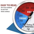 thumbnail image 4 of Roastove 3" BBQ Thermometer Temperature Gauge for Charcoal Grill Pit Smoker Temp Gauge Grill Thermometer with Fahrenheit and Heat Indicator-2 Pack…, 4 of 6