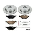 thumbnail image 3 of Power Stop Rear Stock Replacement Brake Pad and Rotor Kit KOE2970, 3 of 8