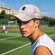 thumbnail image 5 of Gorra de Béisbol de Malla de Moda, Ajustable, Transpirable, Informal., 5 of 6