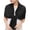 Black#460530BB, variant on Elegant Pleated Chiffon Shawl, Lightweight Shoulder Wrap Scarf for Evening Dresses, Weddings & Formal Events (Light pink)